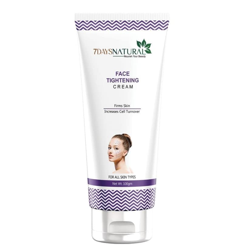 7 Days Natural Anti-Aging Face Tightening Cream for Fine Lines & Wrinkles