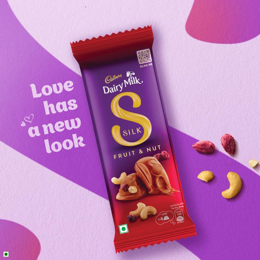 Cadbury Dairy Milk Silk Fruit and Nut Chocolate Bars, 137 g view 2