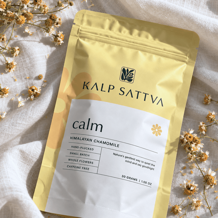 CHAMOMILE TEA | WHOLE HIMALAYAN CHAMOMILE FLOWERS view 2