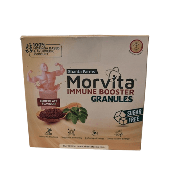 Morvita Immune Booster Granules (Chocolate Flavour) - 400 gm