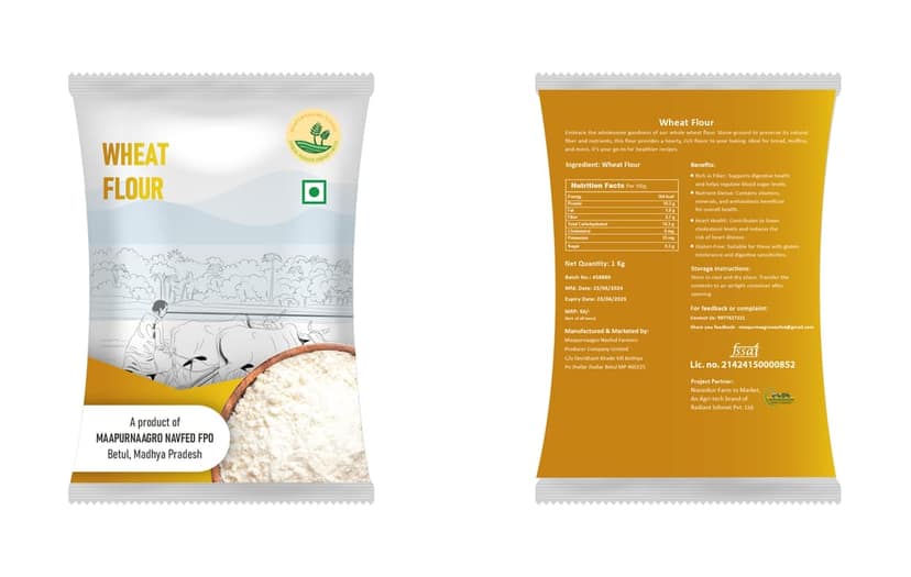 Wheat flour view 3