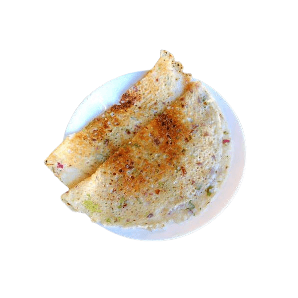 Rava Sada Butter Onion Dosa