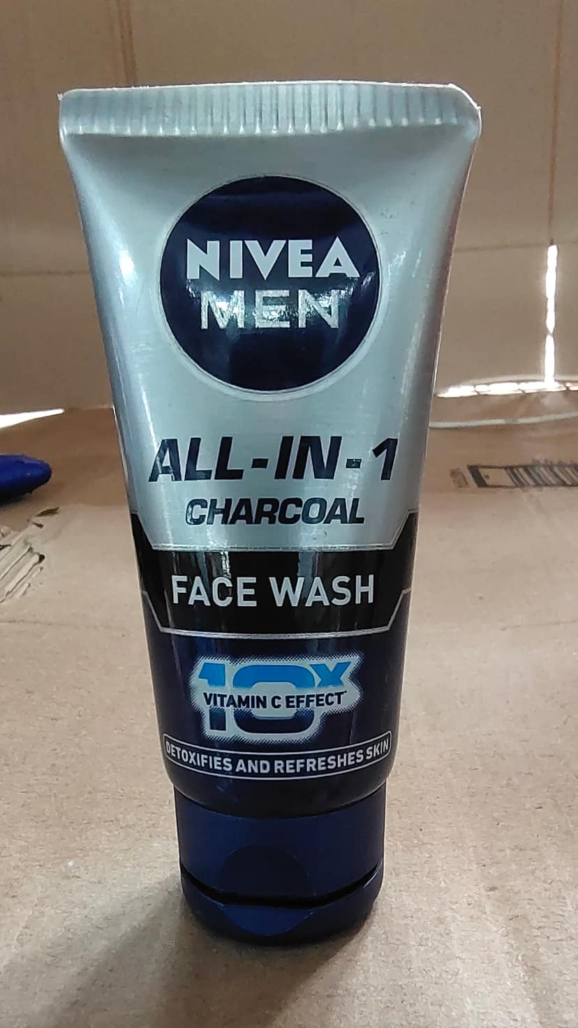 Nivea Men All In 1 Charcoal Face Wash - 50 g