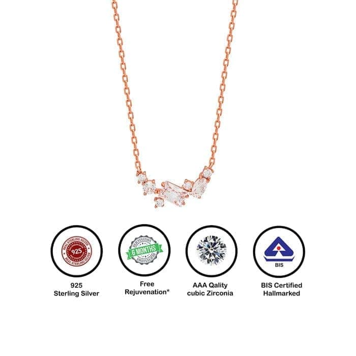 Rose Gold Starstruck Necklace view 6