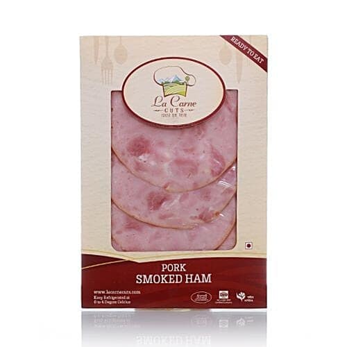 La Carne Ham - Pork, Smoked, 150 g Carton