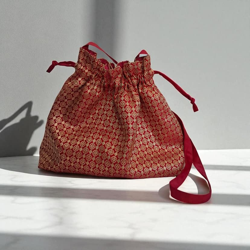 Handmade Cotton Bag ( 1 Unit) view 2