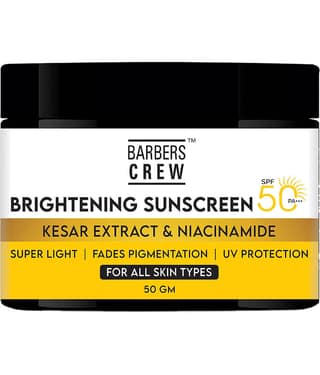 Barbers Crew SPF 50 Sunscreen Cream For All Skin Type ( Pack of 1 )