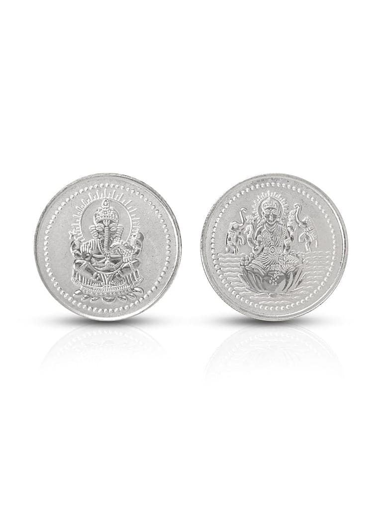 Laxmi Ganesh 20 gram 999 round Silver Coin view 6