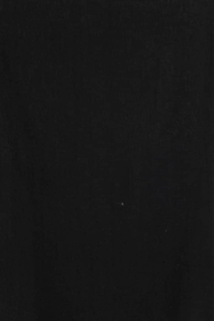Caviar-Black Scarf from Nepal with Woven Stripes view 4