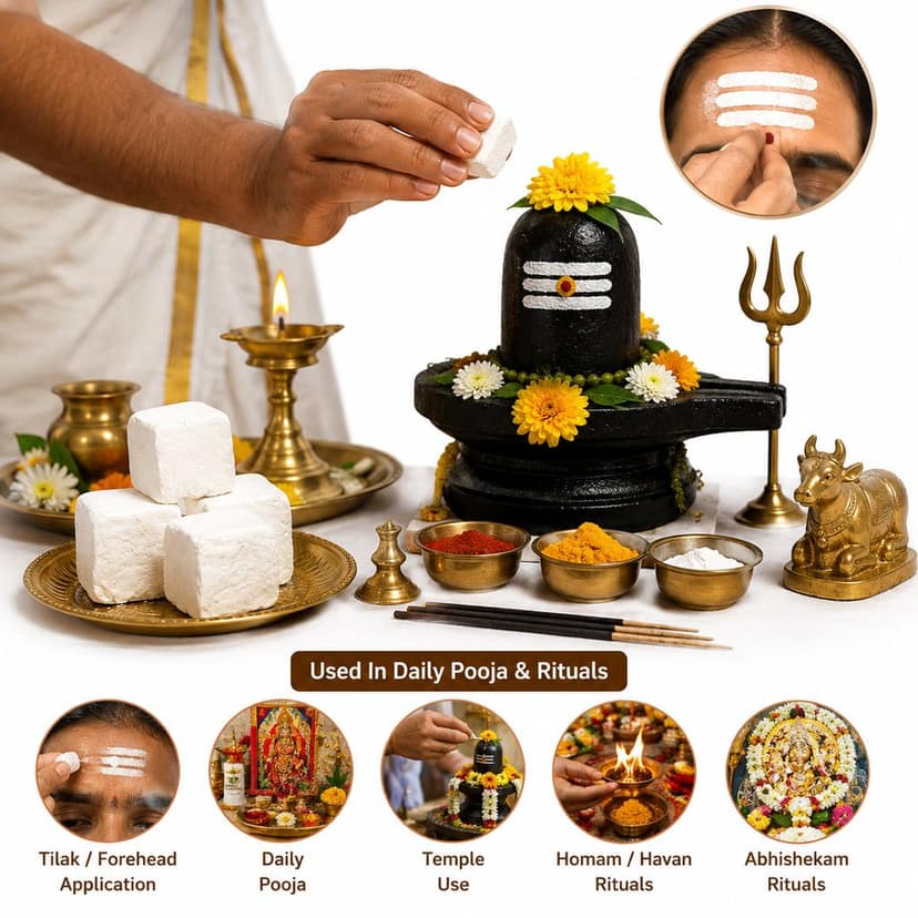 Khada Vibhuti, 1pieces 700gm view 3