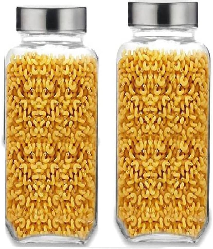 CROCO JAR Glass Transparent Spice Container ( Set of 1 ) view 2