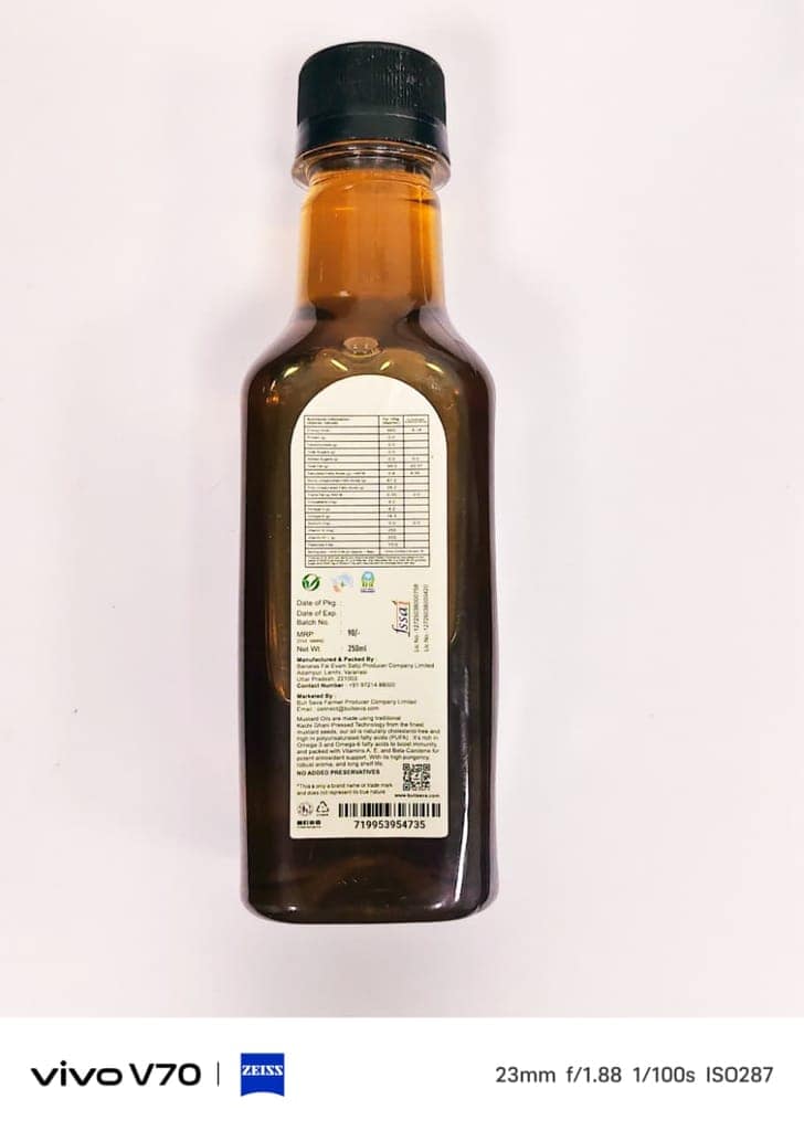 Mustard Oil view 2