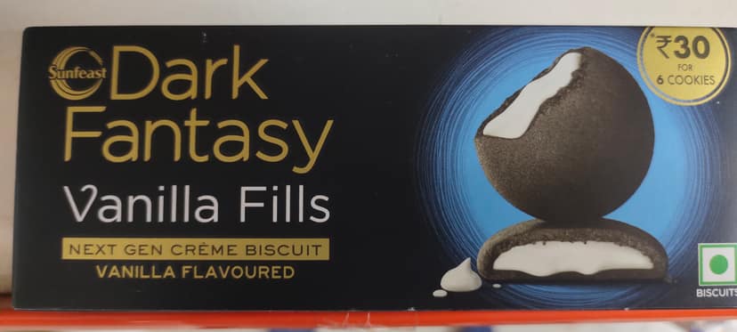 Sunfeast Dark Fantasy Vanilla fills