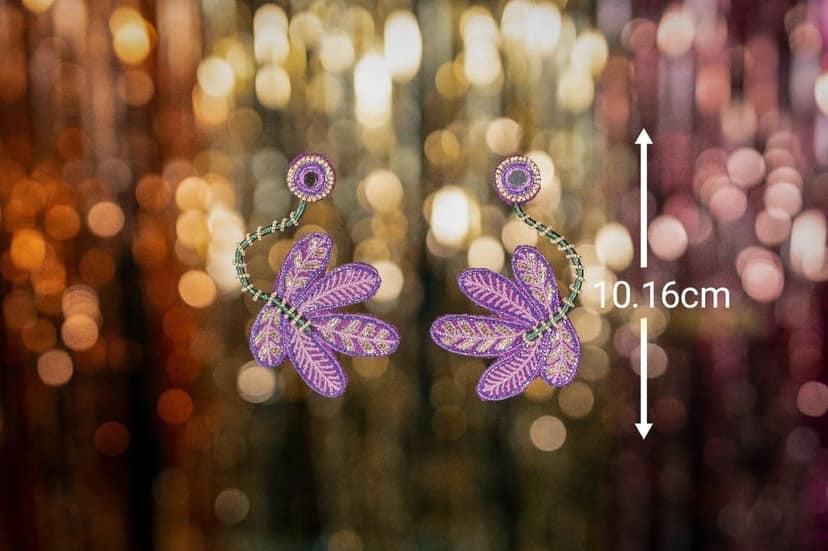 Shikanji Earring view 4