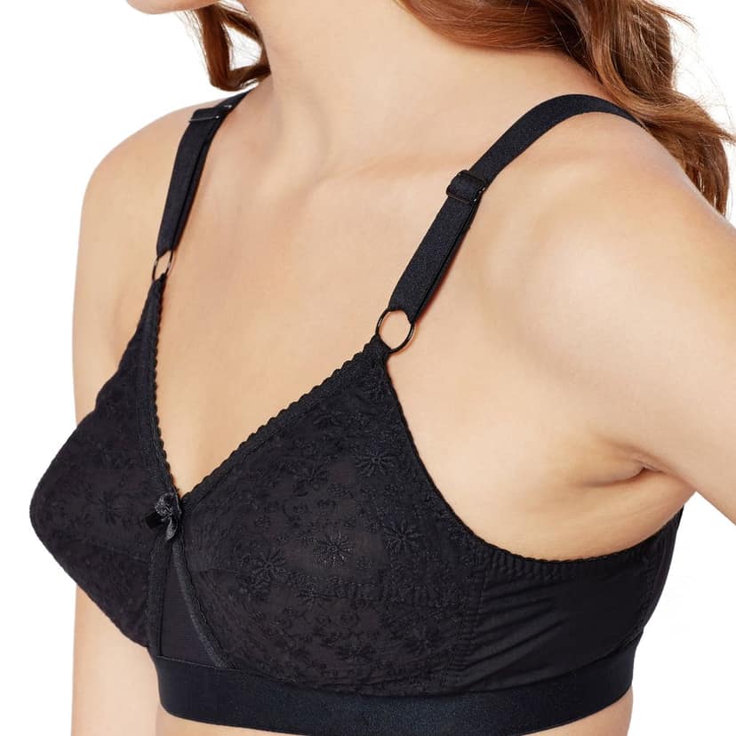 Bodycare 100% Cotton Lightly Padded Non wired Tshirt Bra-Pack of 3 view 6