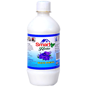 Smart Home Perfumed Herbal Phenyle - White, 500 ml Plastic Bottle