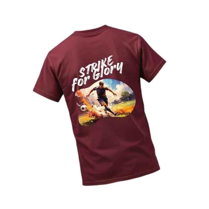 Trishoolin SSHAYU Printed T-Shirt | Design 10412MB | Regular Fit | Crew Neck / Round Neck Half Sleeve | Pack of 1 view 2