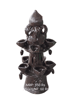 Terracotta 2 Step Deepam