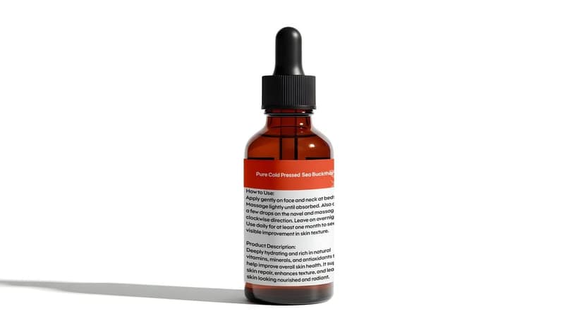 Golden Repair Elixir | 100% Pure Cold Pressed Seabuckthorn Oil | Deep Repair | Ultimate Nutrition view 3