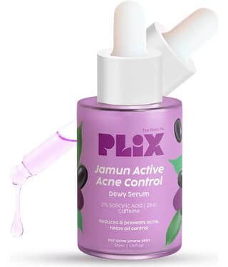 Plix 2% Salicylic Acid Jamun Acne Control Dewy Serum for & Dark Spot Reduction(30 ml)