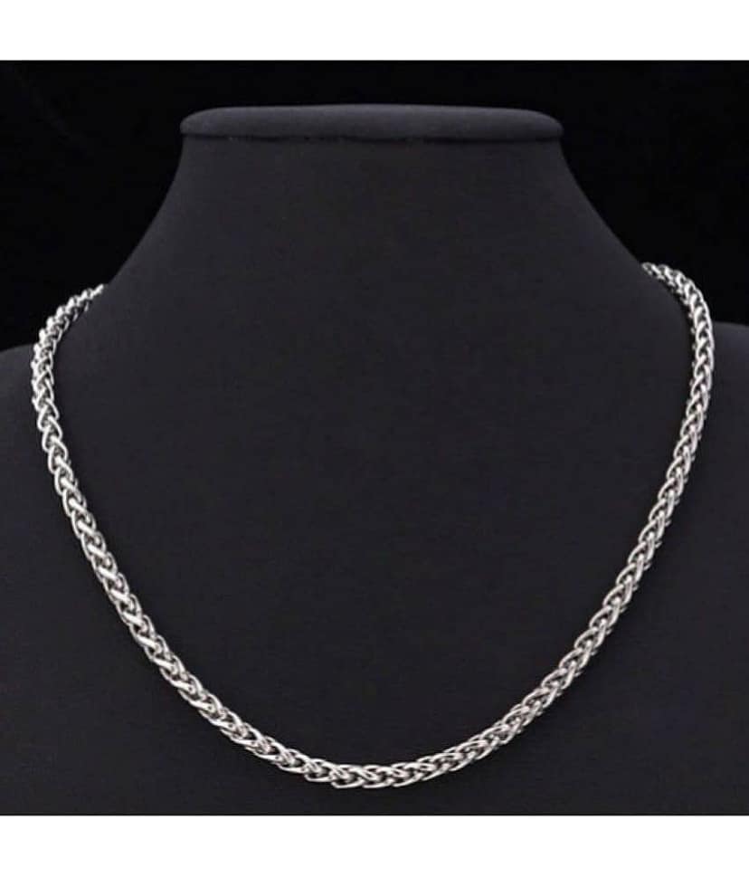 HEER COLLECTION Silver Plated Chain ( Set of 1 )