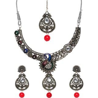 Hetprit Trendy Oxidised Beautiful Jewellery Set For Woman