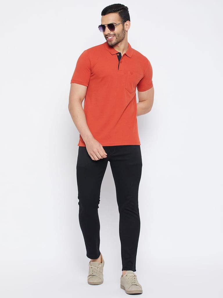 Duke Stardust Men's Half Sleeve Cotton T-shirt view 6