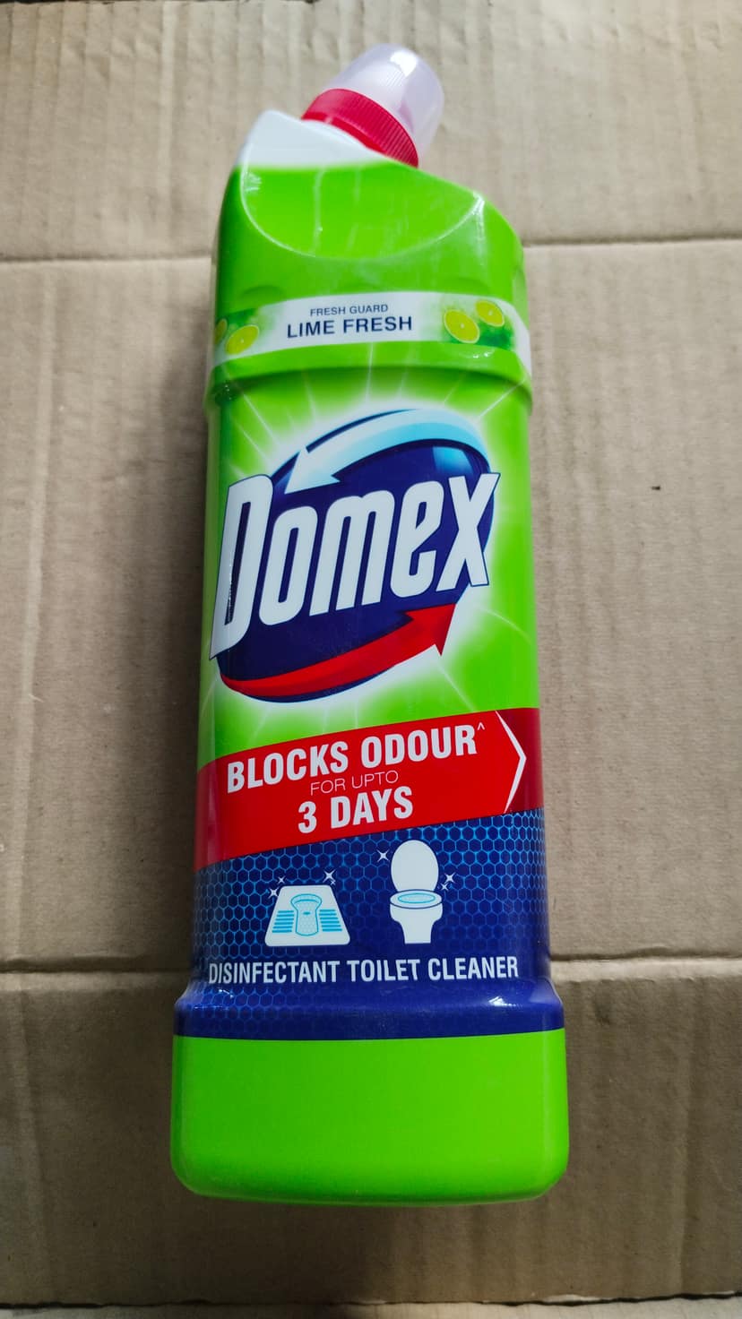 Domex lime fresh toilet cleaner