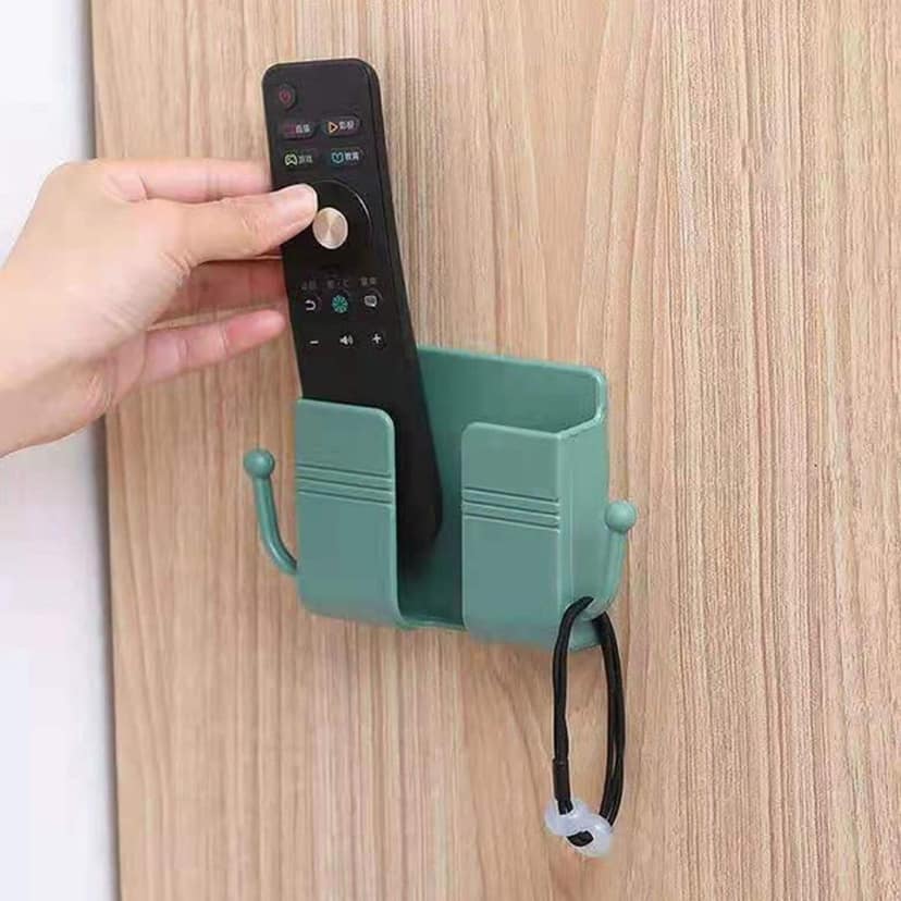 1 Pc Wallmount Mobile Stand With Hook Design used in all kinds of places including household and many more as a hanging support for and stuffs purposes.