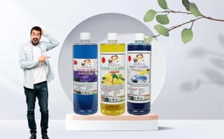 Home Care Combo Hand Wash Lavender, Floor Cleaner Lemon & Toilet Cleaner 1 Litre (Pack of 3)