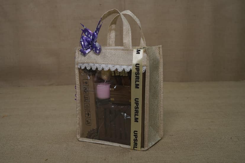 Round Bamboo Basket Delight view 2