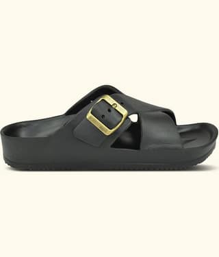 Ajanta Black Men's Daily Slipper