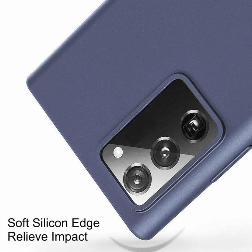 Memumi Crystalloid Series Back Cover Case for Samsung Galaxy Note 20 Shockproof - Blue (6.9") view 5