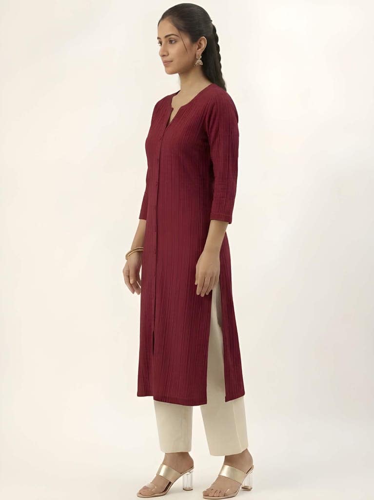 . Fancy Kurti for Women, Beautiful Designer Ethnic Wear, Trendy Traditional Outfit for Casual Wear, Festive Wear and Party Wear view 2