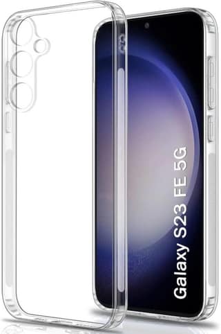 PLUGTECH TPU Ultra Hybrid Clear Camera Protection Back Cover Case for Samsung S23 FE