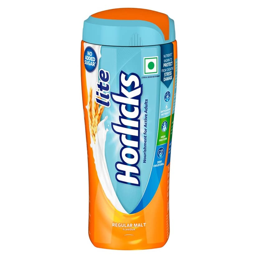 Horlicks Lite Nourishment For Active Adults, 450g Jar