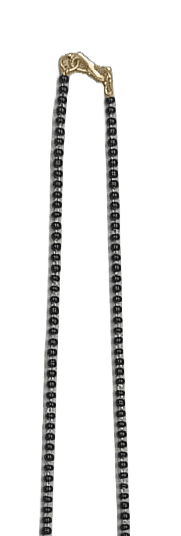 22K Gold Plated Mangalsutra Tanmaniya With Black Beads for Women view 3