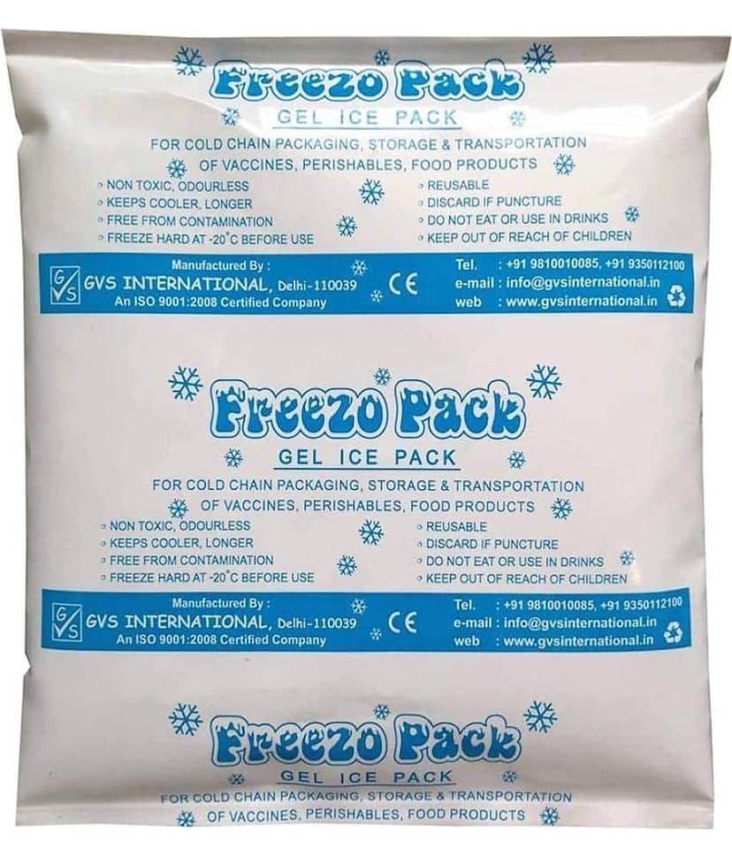 OMLITE Flexible Ice Bag No Closure