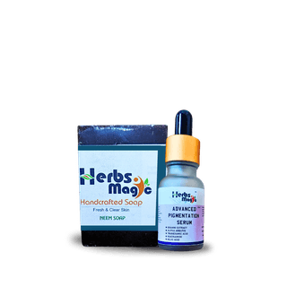 Herbs Magic Advanced Pigmentation Serum for Pigmentation & Dark Spots Removal | Remove Blemishes, Acne Marks & Tanning 15ml for women and mans