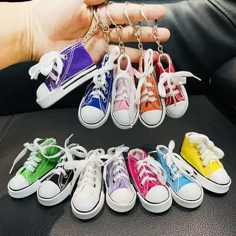 Mini Shoes Keychain, Stylish, Accessories for Perfect Gift, Backpacks (1 Pc) view 7