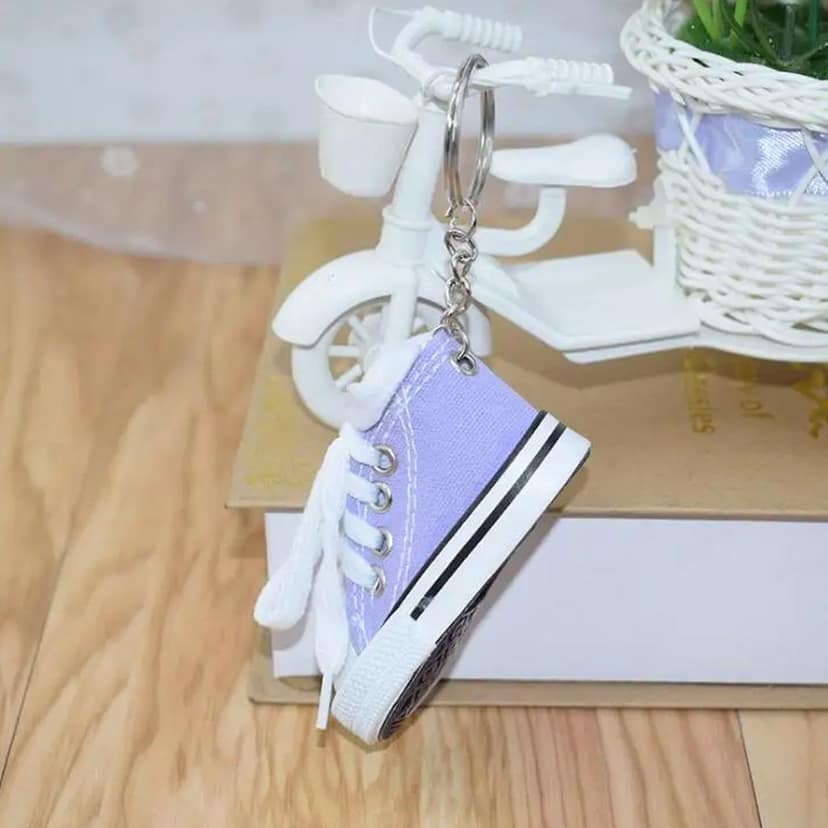 Mini Shoes Keychain, Stylish, Accessories for Perfect Gift, Backpacks (1 Pc) view 8