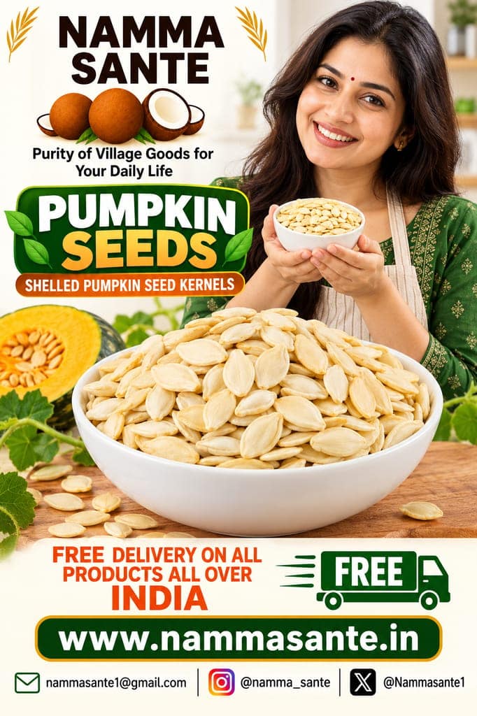 Pumpkin Seeds | Kaddu Ke Beej | Boodida Gummadi Vittanalu | Poosanikai Vidhai | Pumpkin Beej view 2