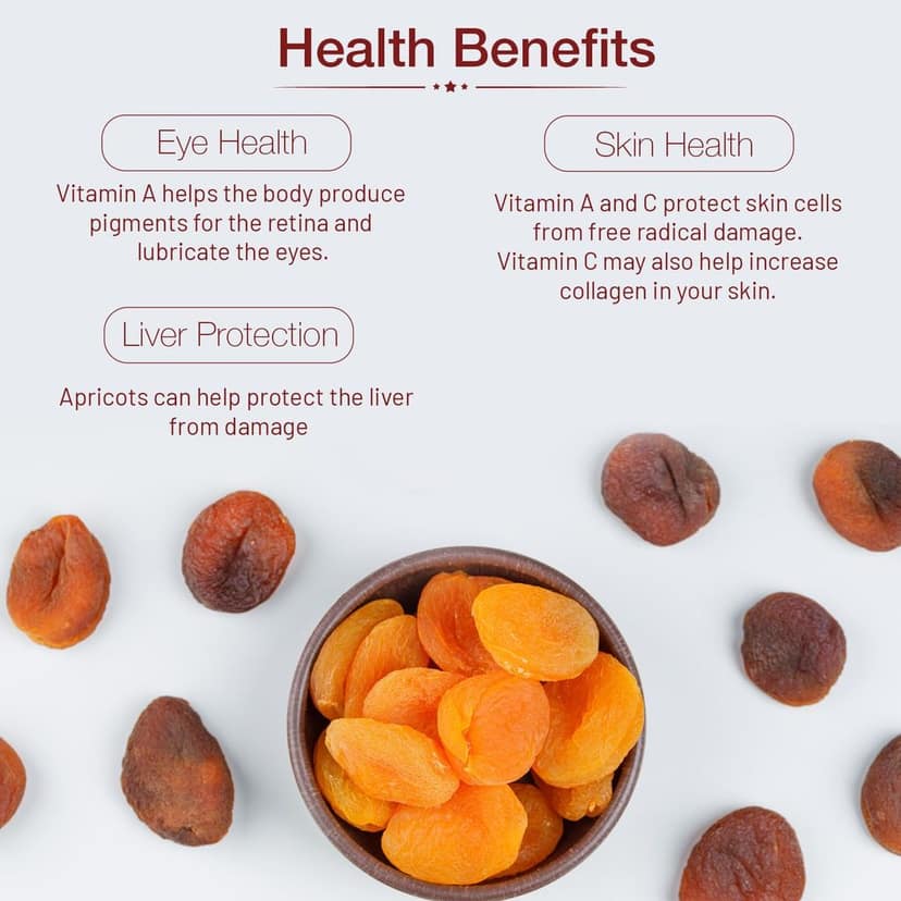 Mona Premium Dried Apricots | Sweet & Tangy Healthy Dry Fruit Snack view 3