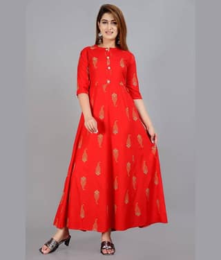 Smien - Yellow Rayon Women's Flared Kurti ( Pack of 1 )