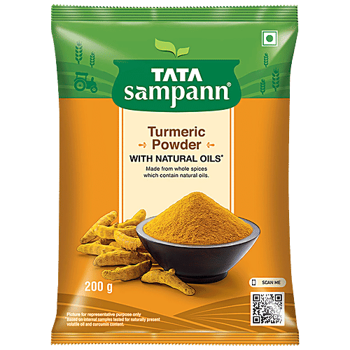 Tata Sampann Turmeric Powder/Haldi, 200 g