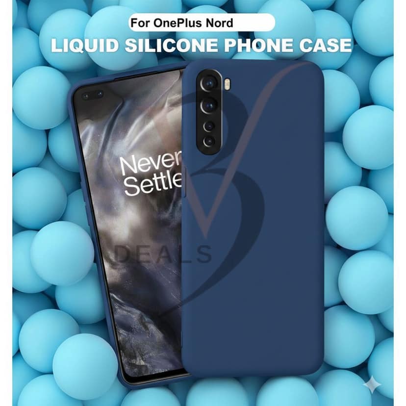 V3Deals Premium Silicon Mobile Cover Compatible for OnePlus Nord 5G | Camera Bump Protection, Shockproof Soft Flexible Back Case | Matte Finish view 6