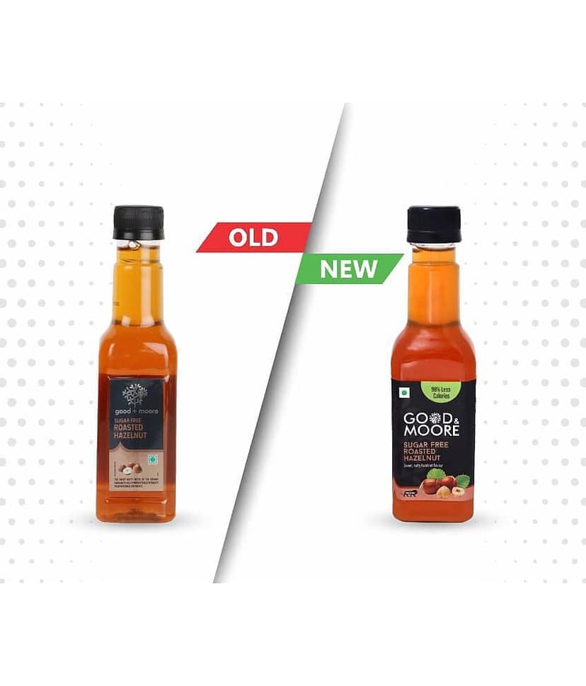 GOOD+MOORE Sugar Free Roast Hazelnut Syrup 250 mL view 2