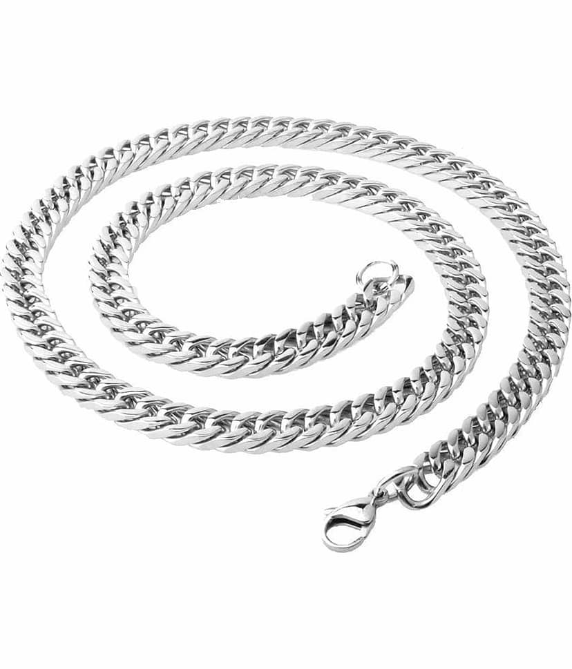 HEER COLLECTION Silver Plated Chain ( Set of 1 )