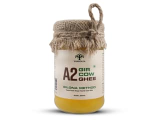 A2 Desi Gir Cow ghee Prepared by Traditional Bilona Method - 200 Millilitre