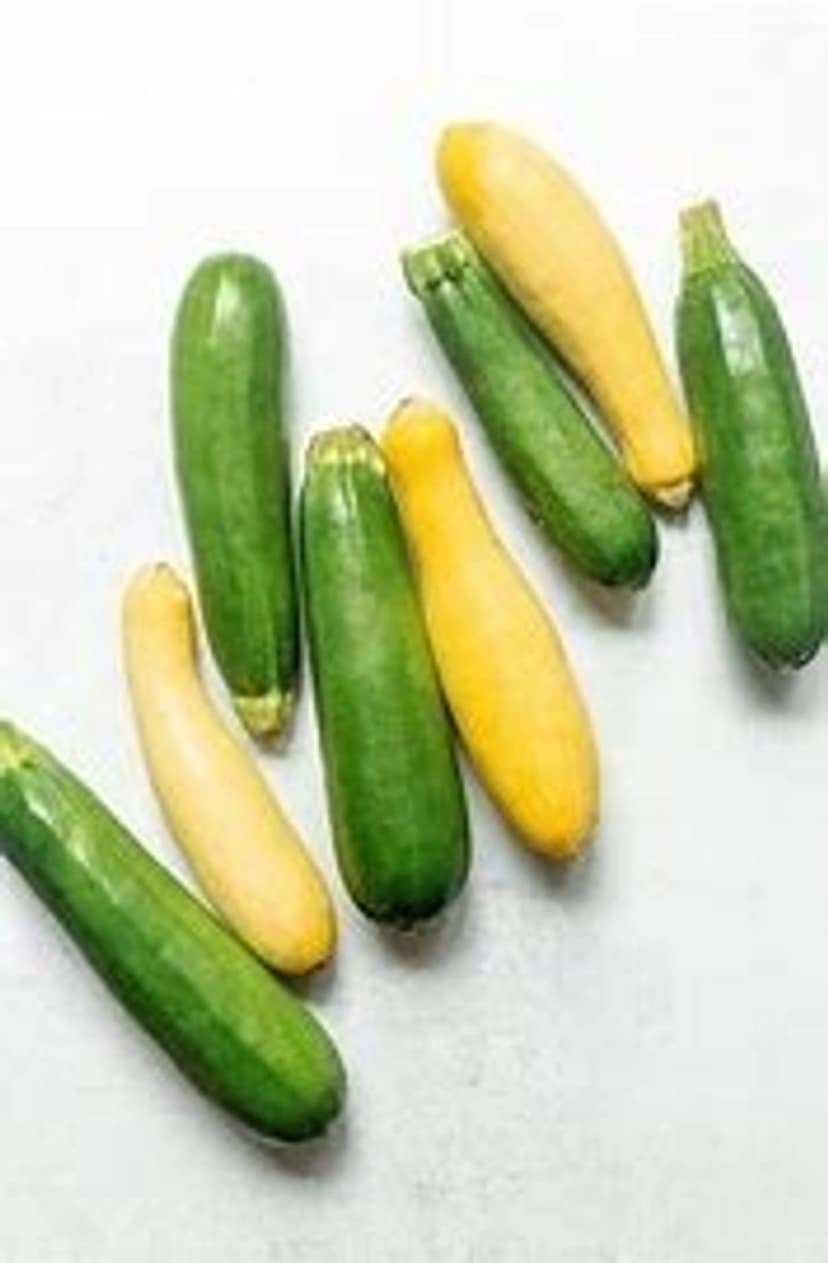 Zucchini (Zucchini / Jugni) (Green-Yellow -1 pair)